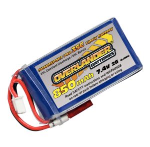 OVERLANDER 1300mah 25C 11.1V (3S1P, XH) Lipo Battery
